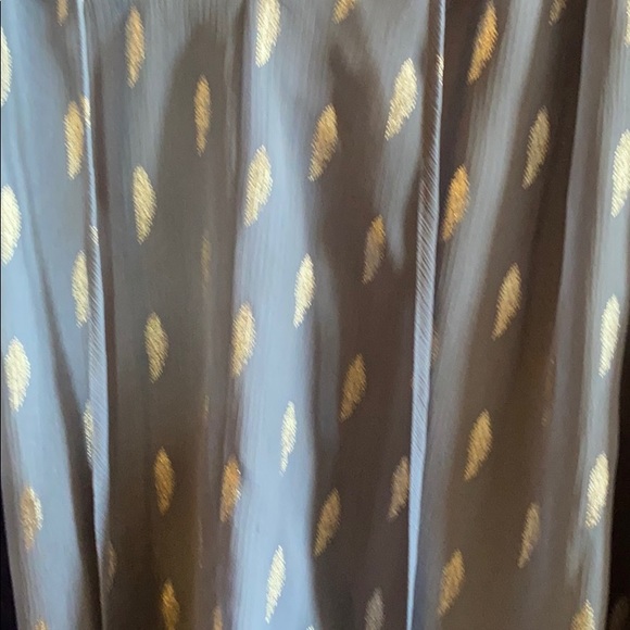 Beautiful Blue Peasant Blouse - Picture 3 of 4